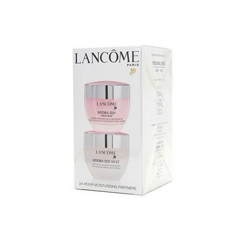 LANCOME兰蔻水份缘舒悦日霜50ml+晚霜50ml 保湿补水 滋润营养