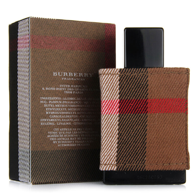 Burberry 巴宝莉博柏利伦敦新伦敦男士香水淡香水 30ml 清新东方调 法国原装进口