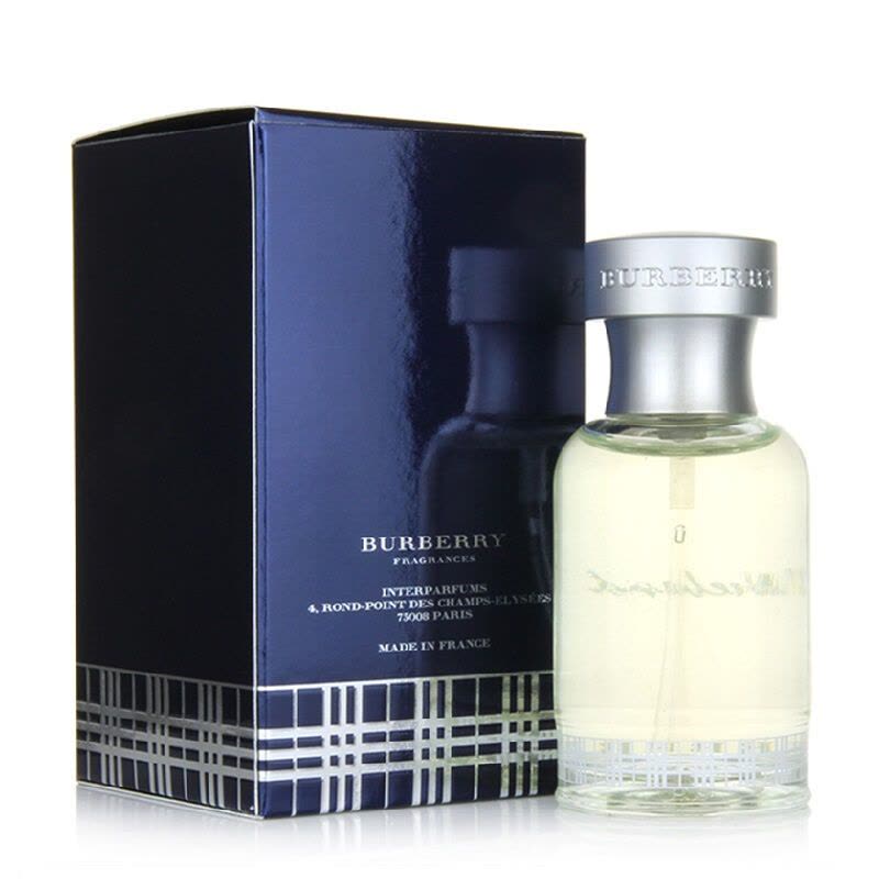 Burberry 巴宝莉博柏利周末男士香水淡香水50ml 法国进口图片