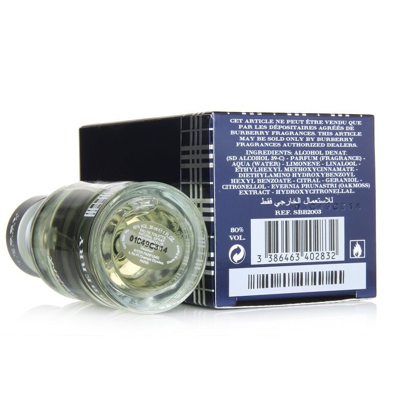 Burberry 巴宝莉博柏利周末男士香水淡香水50ml 法国进口
