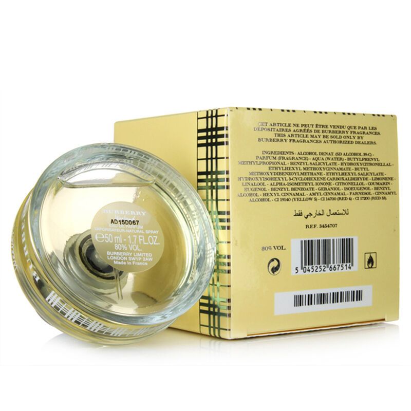 Burberry巴宝莉博柏利 Weekend周末女士香水淡香水50ml 花果香调