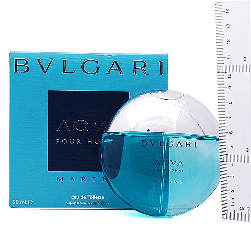 BVLGARI 宝格丽香水 男士香水香氛浓香水 男士海洋能量 海蓝 EDT 50ml 花果香调 意大利进口