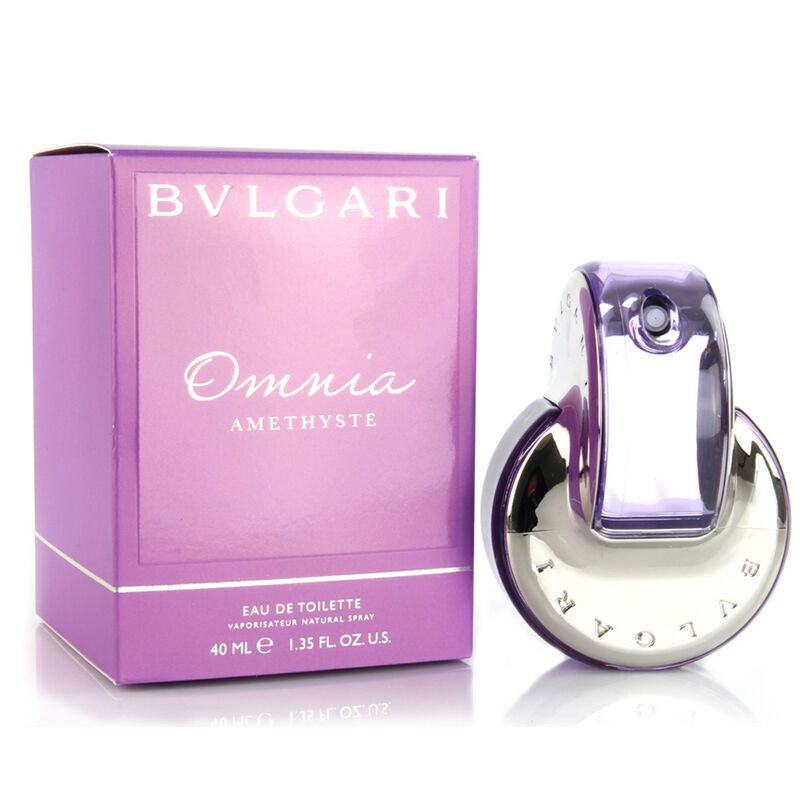 BVLGARI 宝格丽香水 男士女士香水浓香水香氛 女士紫水晶EDT 40ml 花果香调
