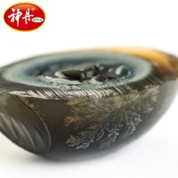 神丹 无铅工艺松花皮鸭皮蛋礼盒装 8枚 496g