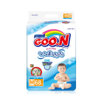 日本直邮 大王GOO.N 纸尿裤M68 增量通用型