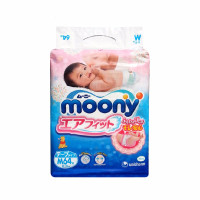 日本尤妮佳MOONY 婴幼儿纸尿裤宝宝尿不湿中号M64（6-11kg）