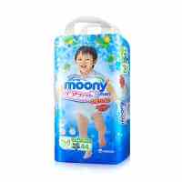 日本直邮 尤妮佳Moony 拉拉裤xl44 增量男宝宝用型