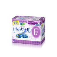 日本直邮 花王乐而雅零触感系列卫生巾无荧光剂 日用 护翼25cm17片 新包装