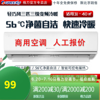 北京格力轻巧风KFR-72GW(72563)FNhAa-B3JY01变频冷暖挂机人工报价商用空调