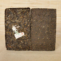 2015年 下关 绿大树砖茶 普洱茶 生茶 1000克/包 整包 下关茶厂 云南普洱茶生茶 砖茶 紧压茶 茶窝茶叶