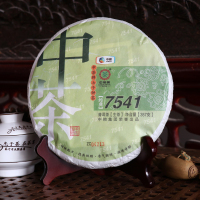 茶窝茶叶 普洱茶生茶 2014年 中茶 7541 普洱 生茶 普洱茶 357克/饼 中粮普洱 云南七子饼茶 生饼 单饼