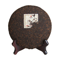 普洱茶 2016年 蒲门(pumen) 元濮 熟茶普洱茶 357克/饼 茗茶 云南普洱茶