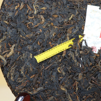 下关大雪山尚品金丝饼普洱熟茶 2017年下关普洱熟茶 357克/饼 下关云南七子饼茶 茶窝茶叶熟普洱茶