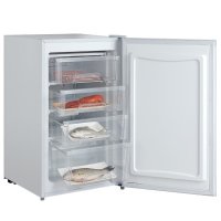 美的(Midea)BD-81UMA 81升立式冷柜冰柜迷你小型冷冻家用单温柜侧开节能省电静音