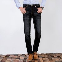 LEEPU'S男士春夏款牛仔裤男裤 男士直筒牛仔裤宽松商务休闲长裤