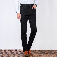 LEEPU'S李普斯新款男士成熟款牛仔裤男直筒修身大码休闲长裤男裤
