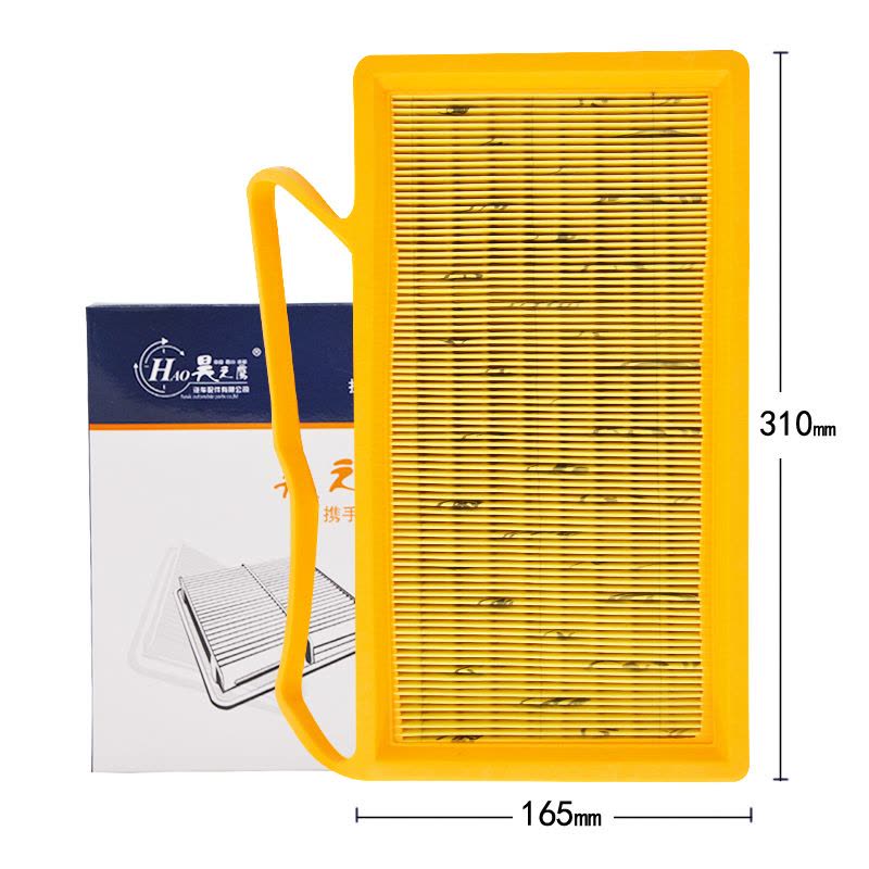 昊之鹰空气滤清器 适用于09款长城迷你SUV 1.3L/09-12款长城M1 1.3空气滤空气格芯空滤芯图片