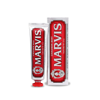 marvis 玛尔斯牙膏洁白清新去牙渍洁净75ml红色肉桂抗敏感 清新口气 所有人群适用 其他 意大利原装正品