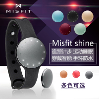 Misfit Shine 智能手环 无需充电 航空铝合金防水运动睡眠蓝牙手表记步器 珊瑚橙