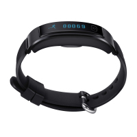 DFyou微信运动智能手环手表心率防水游泳计步器蓝牙拍照ios安卓 黑色