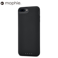 mophie苹果7 iPhone7Plus专用背夹电池5.5寸充电宝 兼容Qi无线充电器磨砂质感黑色