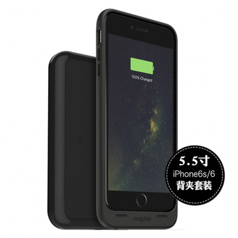 mophie充电宝 苹果6s无线背夹电池iphone6 plus通用聚合物锂离子电芯 1560 mAh 5.5寸