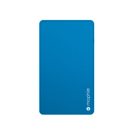 mophie 超薄迷你mini苹果7移动电源 3000 毫安iphone6移动电源充电宝 蓝色