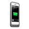 mophie iPhone se苹果5s/5手机背夹电池 超薄 1500毫安移动电源充电宝 银灰