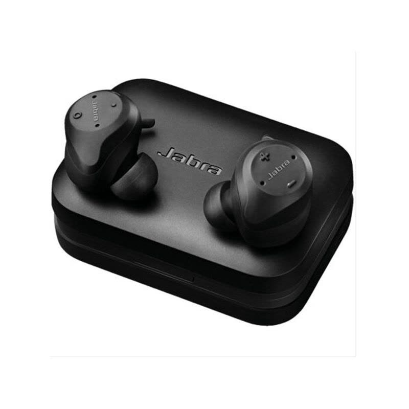 Jabra/捷波朗 ELITE Sport臻跃心率蓝牙耳机耳塞运动升级版IP67防水防尘心率监控迷你超小耳机耳麦 黑绿色图片