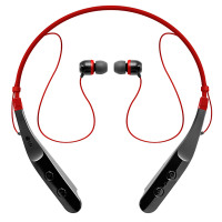 LG HBS-510无线音乐耳机 颈戴式运动耳机 耳塞式立体声跑步通用型 黑