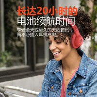 JBL E55BT 无线蓝牙 头戴式耳机 手机耳机 HIFI音乐耳机 游戏耳机 黑色