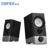 漫步者(EDIFIER) R19U迷你USB笔记本音响立体声2.0声道木质台式音箱