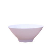LICHEN陶瓷米饭碗景德镇骨瓷餐具碗具白色斗笠碗 4.5英寸