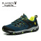 花花公子(PLAYBOY)新款男女鞋户外登山情侣鞋休闲跑鞋网面耐磨运动徒步鞋 男