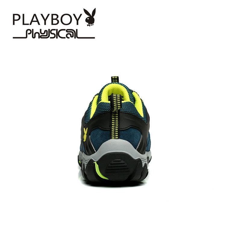 花花公子(PLAYBOY)新款男女鞋户外登山情侣鞋休闲跑鞋网面耐磨运动徒步鞋 男图片