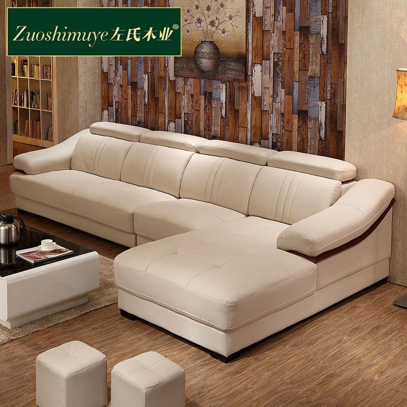 左氏木业 真皮沙发 沙发 进口中厚皮沙发 真皮沙发 皮沙发 客厅组合 客厅家具 可定制