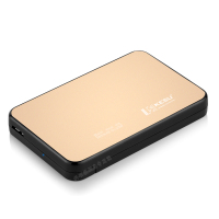 KESU/科硕K104 移动硬盘盒子 USB3.0 笔记本硬盘盒2.5英寸sata接口机械盘串口盒SSD固态硬盘盒 金色