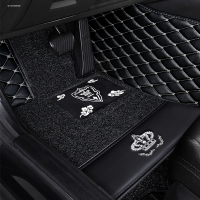 汽车脚垫全包思域英朗骐达女专用汽车全包夏季定制女生脚垫