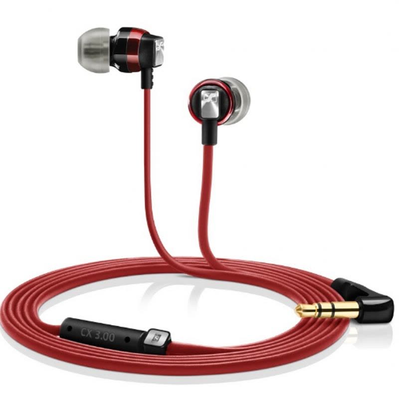 森海/Senheiser CX 3.00 Black 耳机入耳式 手机电脑MP3耳塞 黑色图片