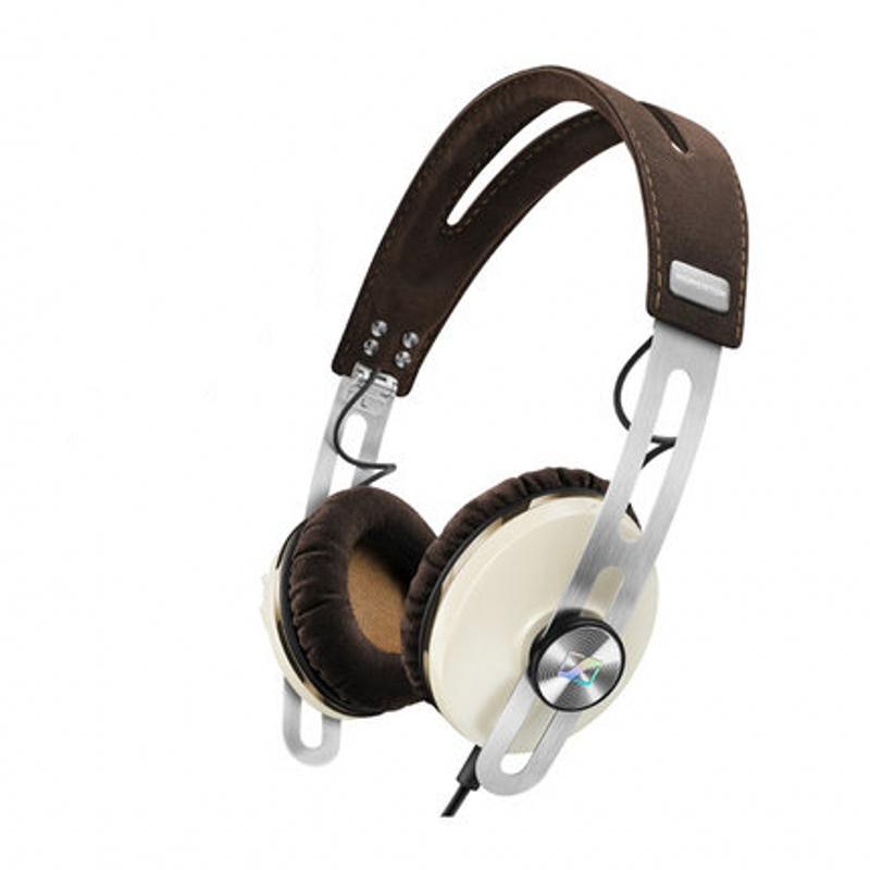 森海塞尔/Sennheiser MOMENTUM On-Ear i 小馒头2代 头戴式贴耳高保真线控耳机 象牙白 苹果版
