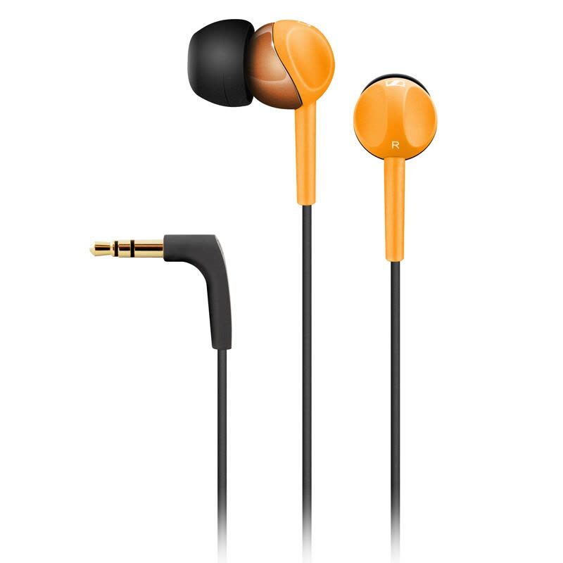 森海塞尔(Sennheiser)CX215 橙色 时尚入耳式立体声耳机耳塞 橙色图片