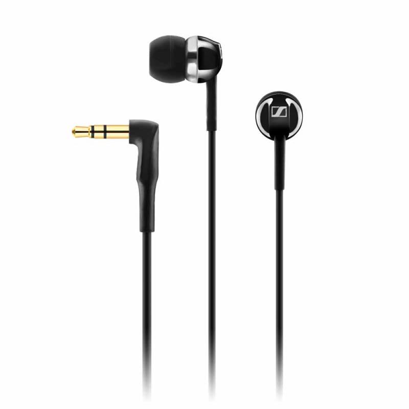 SENNHEISER/森海塞尔 CX1.00 黑色 入耳式重低音耳机通用音乐cx100耳塞 黑色图片