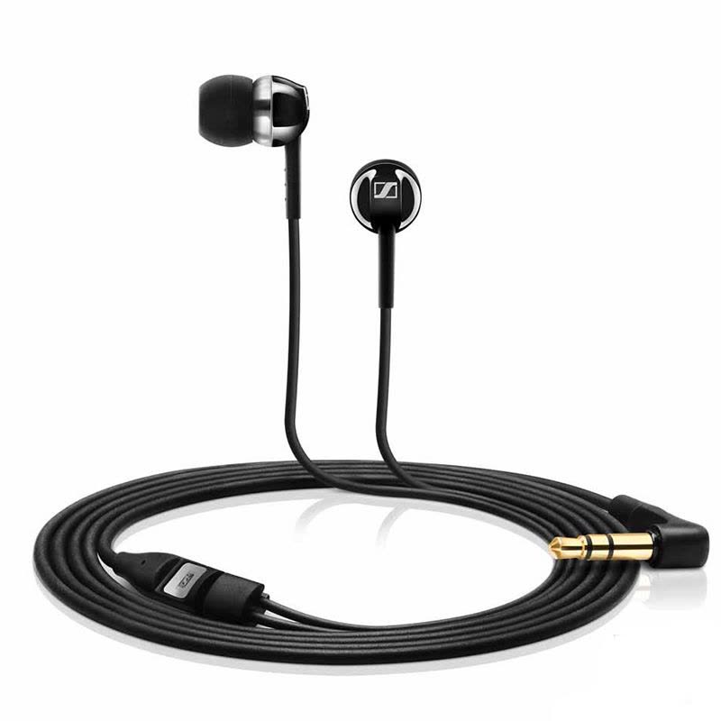 SENNHEISER/森海塞尔 CX1.00 黑色 入耳式重低音耳机通用音乐cx100耳塞 黑色图片