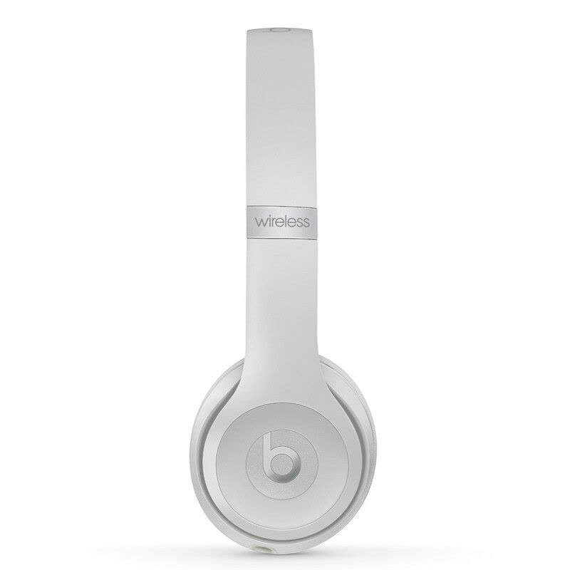 Beats Solo3 Wireless无线蓝牙耳麦 耳机头戴式 哑光银图片