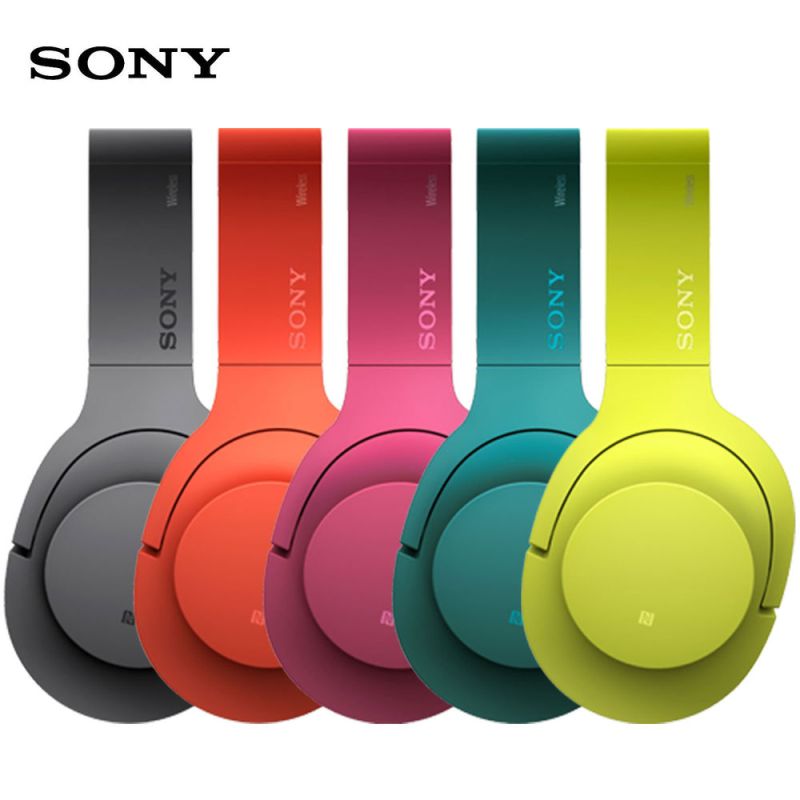 Sony/索尼 MDR-100ABN无线蓝牙重低音头戴式耳机 朱砂红