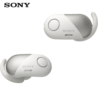 索尼(SONY)WF-SP700N 全无线降噪蓝牙运动耳机 防水运动蓝牙 重低音跑步健身耳机 SP700N白色