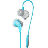 JBL Endurance Run 入耳式有线运动音乐耳机耳麦 可通话绕耳式耳麦 青色
