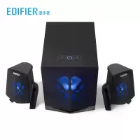 漫步者(EDIFIER)X2蓝牙音响家用台式电脑游戏影音重低音炮2.1音箱 黑色