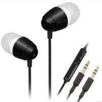 漫步者立体声入耳式通讯耳机K210(酷黑色)