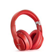 漫步者(EDIFIER) W820BT 新款蓝牙耳机头戴式电脑手机无线折叠耳麦运动跑步游戏音乐HIFI带麦克风耳 红色